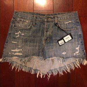 LF NWT jean skirt!!!!